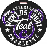 Custom Luggage Tag Design: Charlotte Allstars