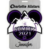 Custom Luggage Tag Design: Charlotte Allstars