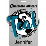 Custom Luggage Tag Design: Charlotte Allstars