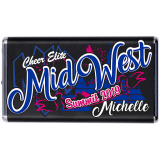 Custom Portable Phone Charger Design: Midwest Cheer Elite